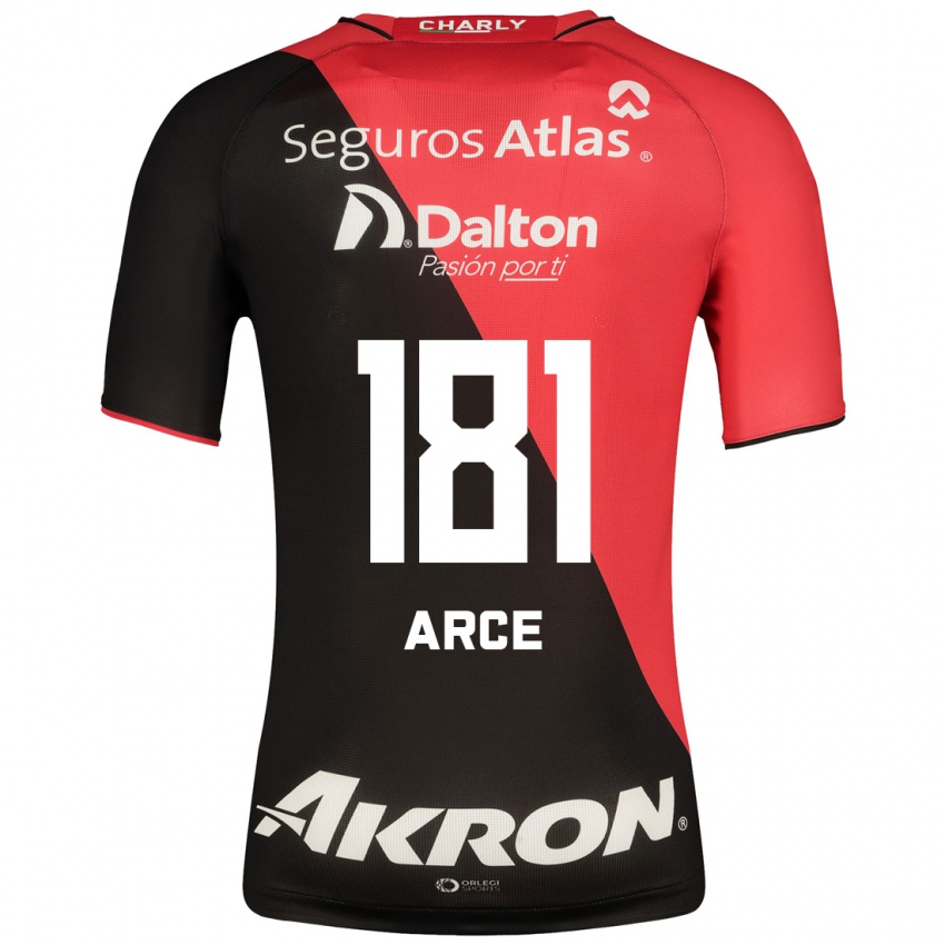 Heren Edson Arce #181 Zwart Thuisshirt Thuistenue 2023/24 T-Shirt