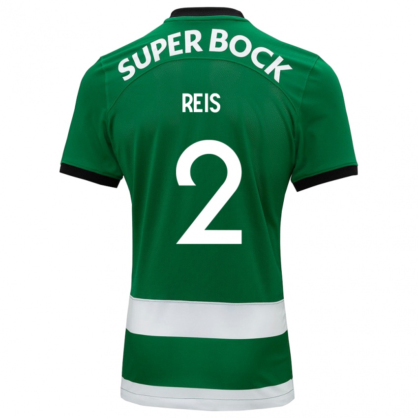 Heren Matheus Reis #2 Groente Thuisshirt Thuistenue 2023/24 T-Shirt