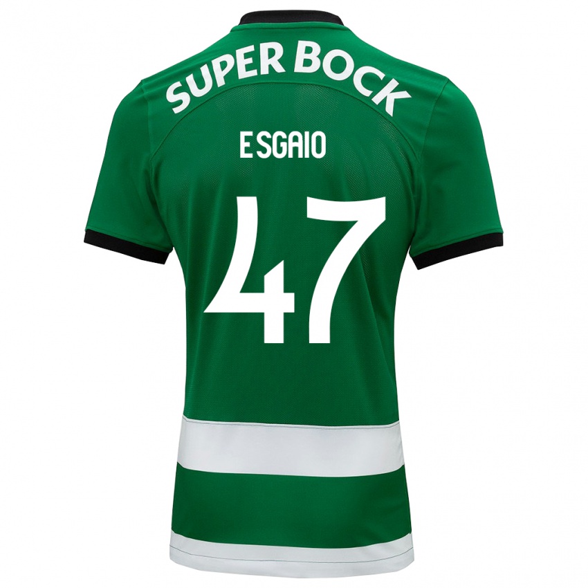 Heren Ricardo Esgaio #47 Groente Thuisshirt Thuistenue 2023/24 T-Shirt