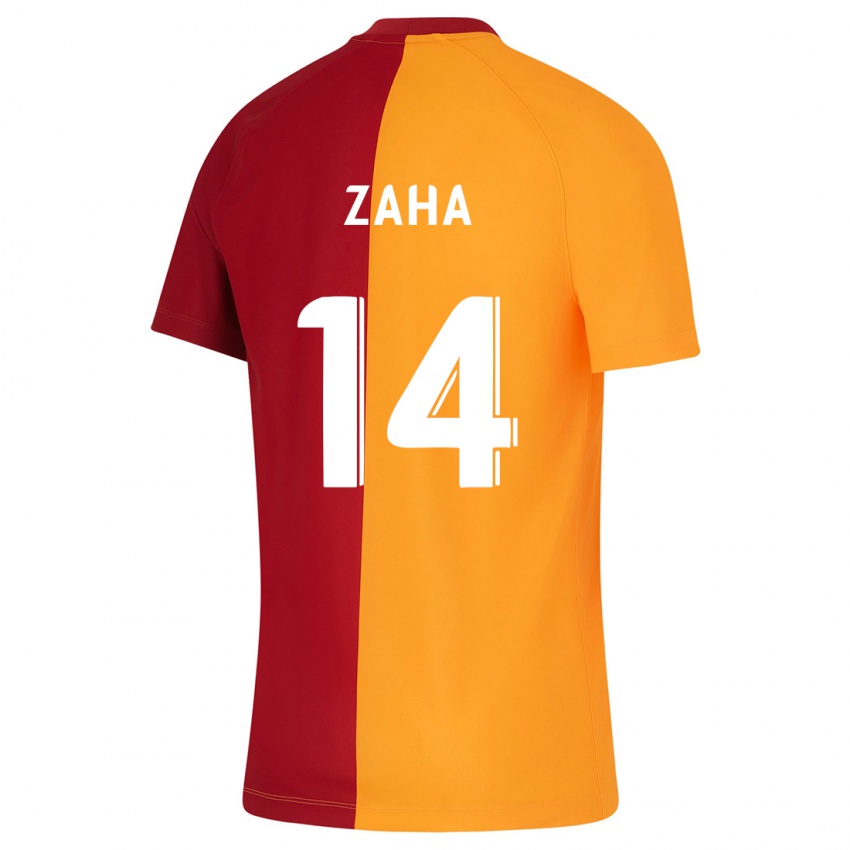 Heren Wilfried Zaha #14 Oranje Thuisshirt Thuistenue 2023/24 T-Shirt