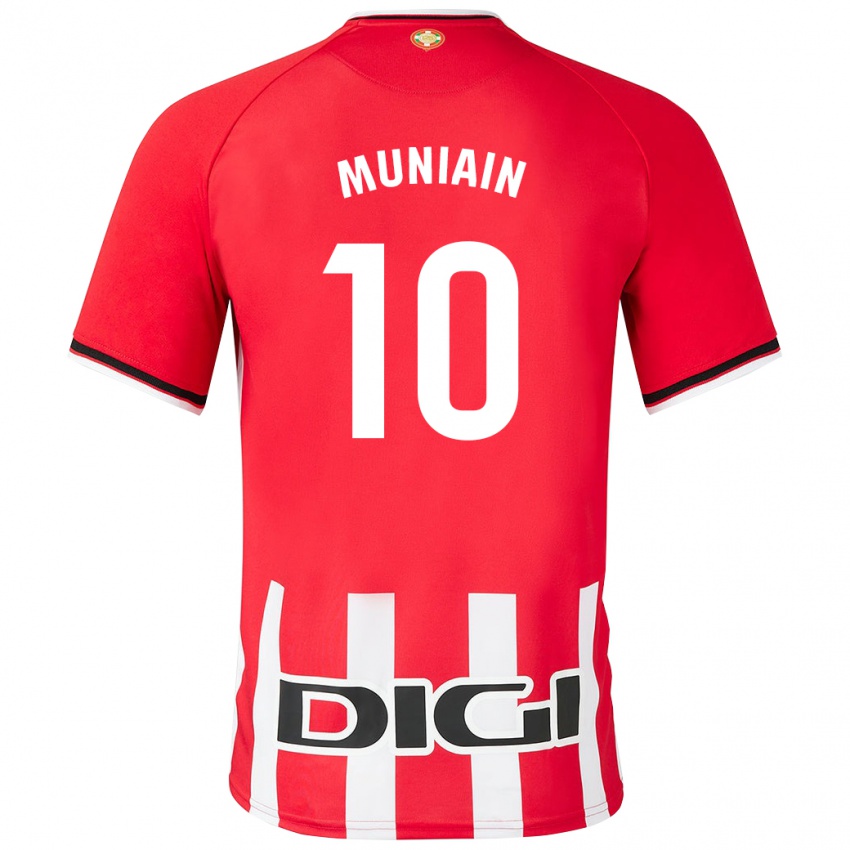 Heren Iker Muniain #10 Rood Thuisshirt Thuistenue 2023/24 T-Shirt