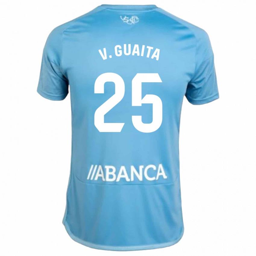 Heren Vicente Guaita #25 Blauw Thuisshirt Thuistenue 2023/24 T-Shirt