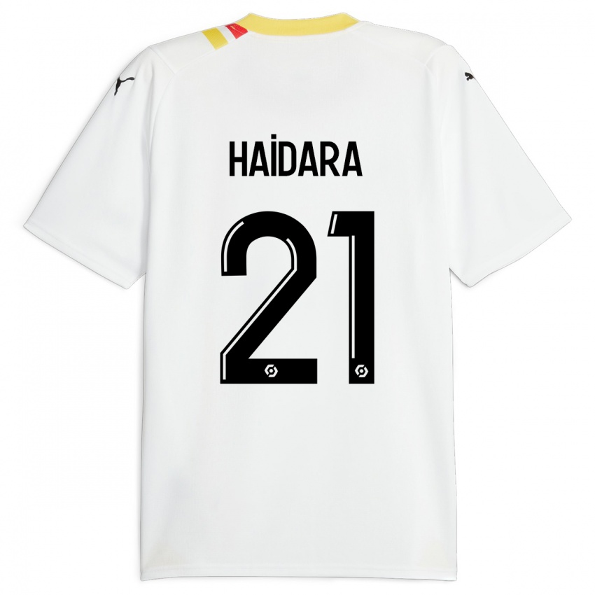 Heren Massadio Haidara #21 Zwart Uitshirt Uittenue 2023/24 T-Shirt