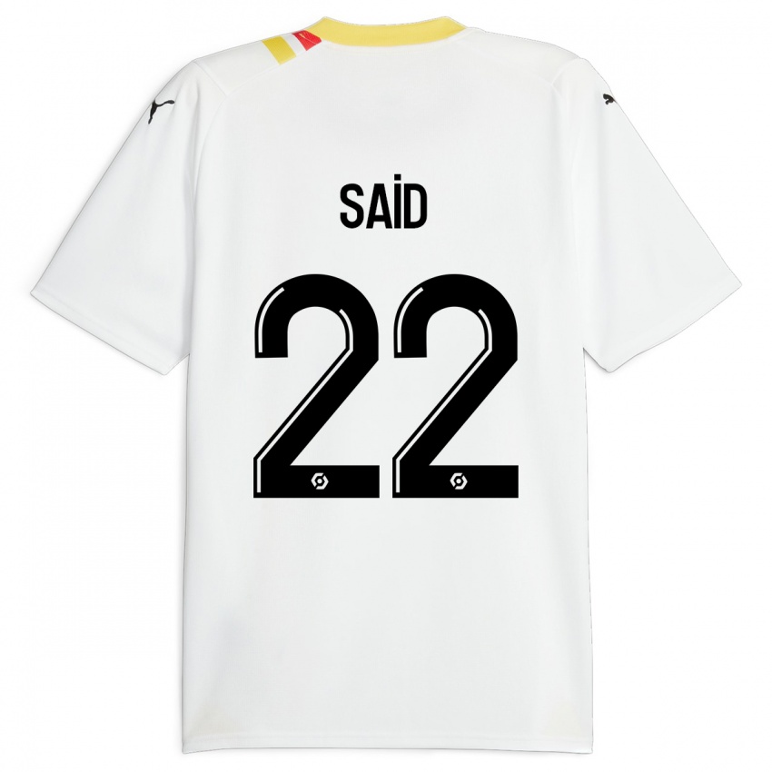 Heren Wesley Saïd #22 Zwart Uitshirt Uittenue 2023/24 T-Shirt