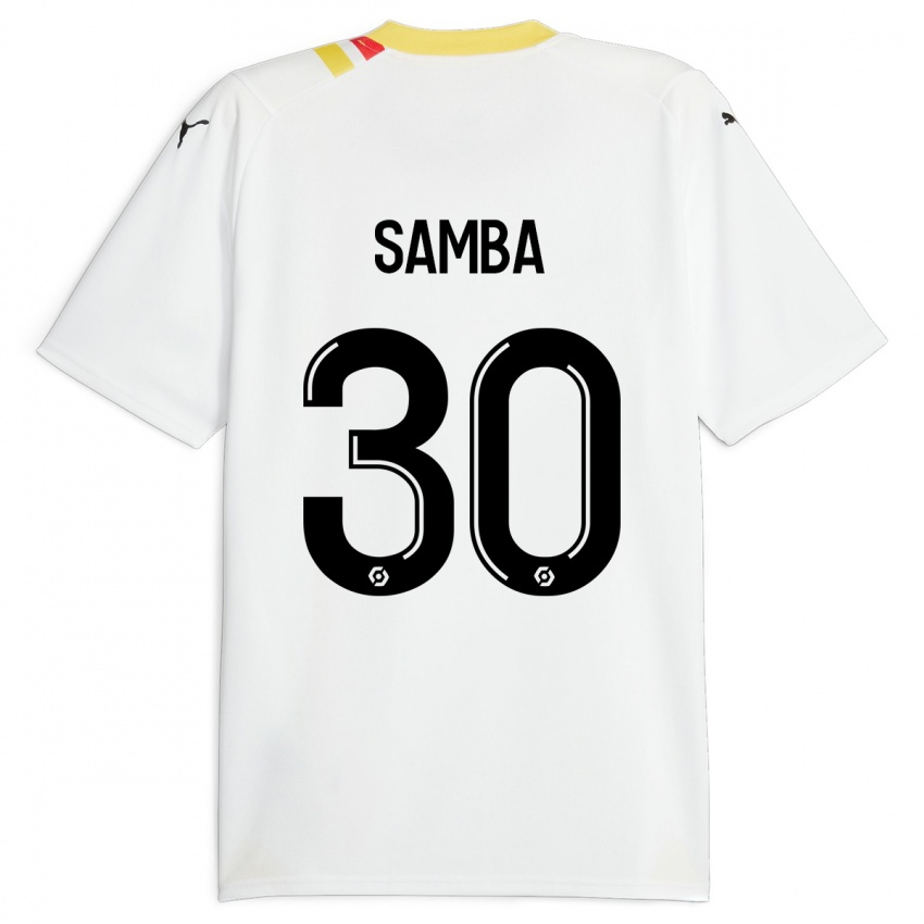 Heren Brice Samba #30 Zwart Uitshirt Uittenue 2023/24 T-Shirt