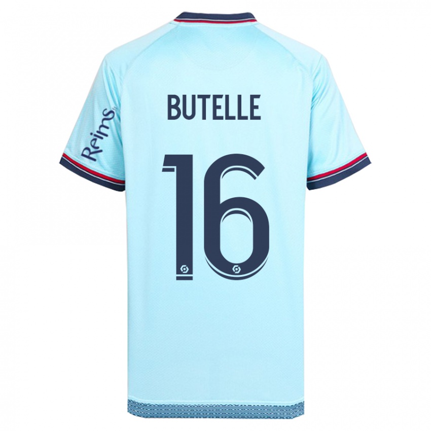 Heren Ludovic Butelle #16 Hemelsblauw Uitshirt Uittenue 2023/24 T-Shirt