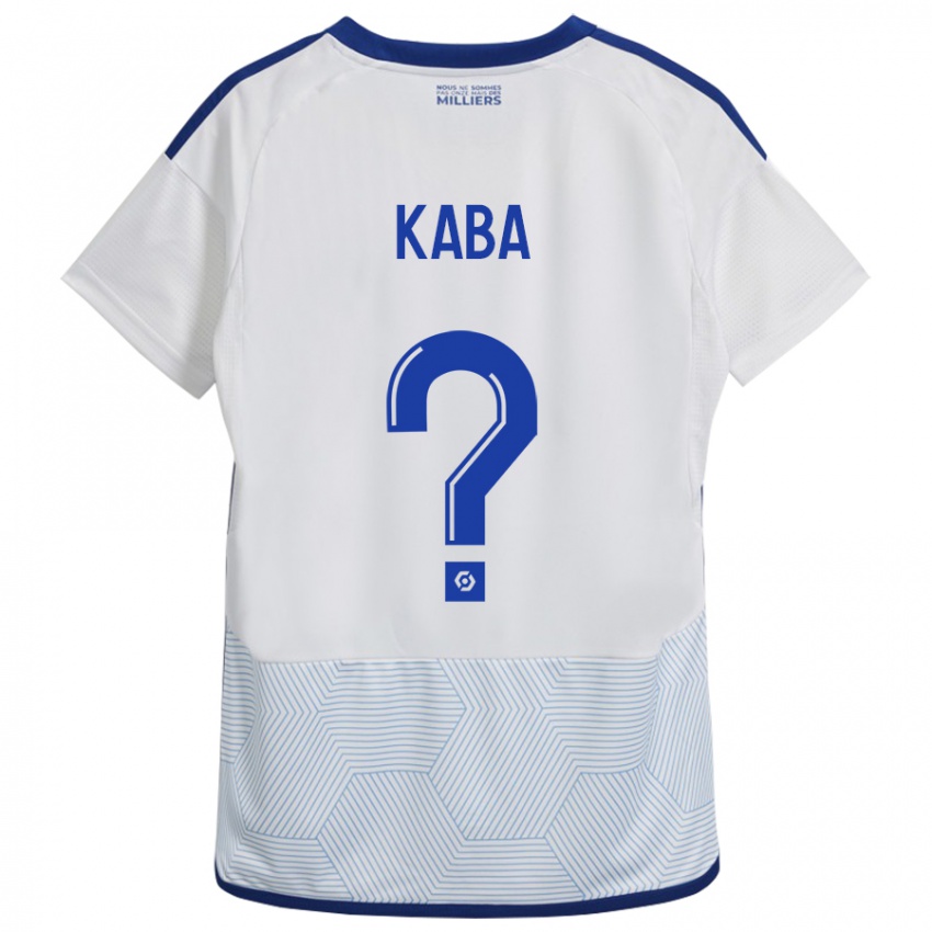 Heren Kanfory Kaba #0 Wit Uitshirt Uittenue 2023/24 T-Shirt