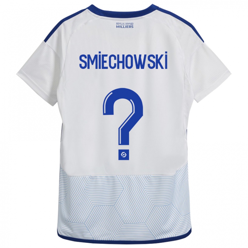 Heren Artur Smiechowski #0 Wit Uitshirt Uittenue 2023/24 T-Shirt