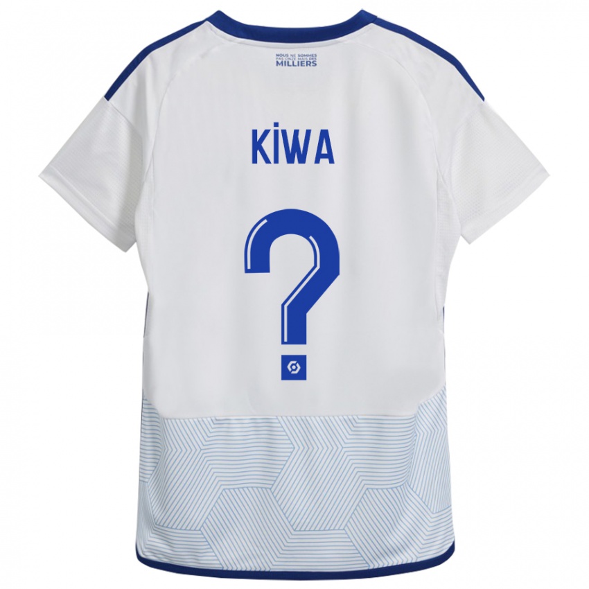 Heren Bradel Kiwa #0 Wit Uitshirt Uittenue 2023/24 T-Shirt