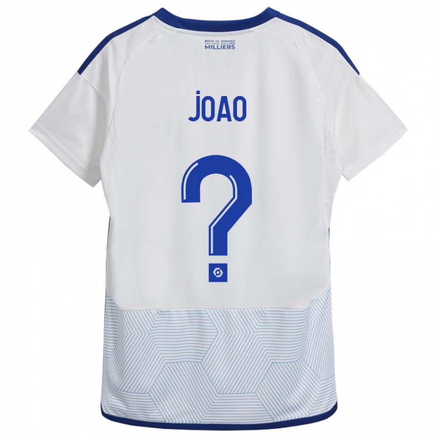 Heren Tchoula Joâo #0 Wit Uitshirt Uittenue 2023/24 T-Shirt