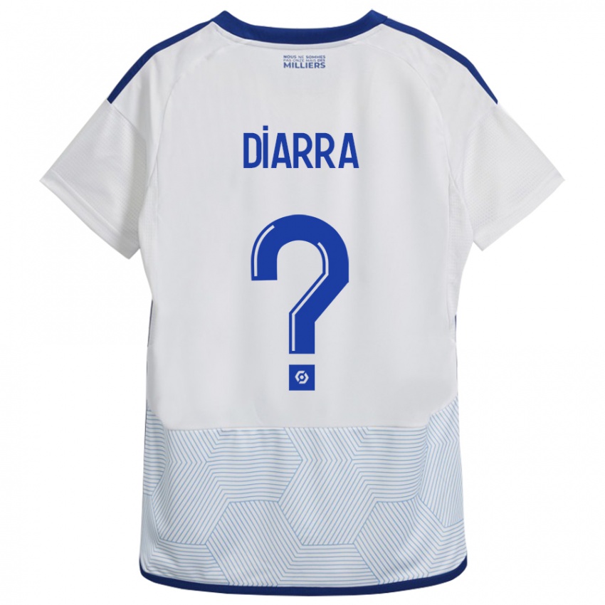 Heren Massaoly Diarra #0 Wit Uitshirt Uittenue 2023/24 T-Shirt