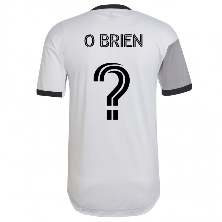 Heren Alexander O'brien #0 Wit Uitshirt Uittenue 2023/24 T-Shirt