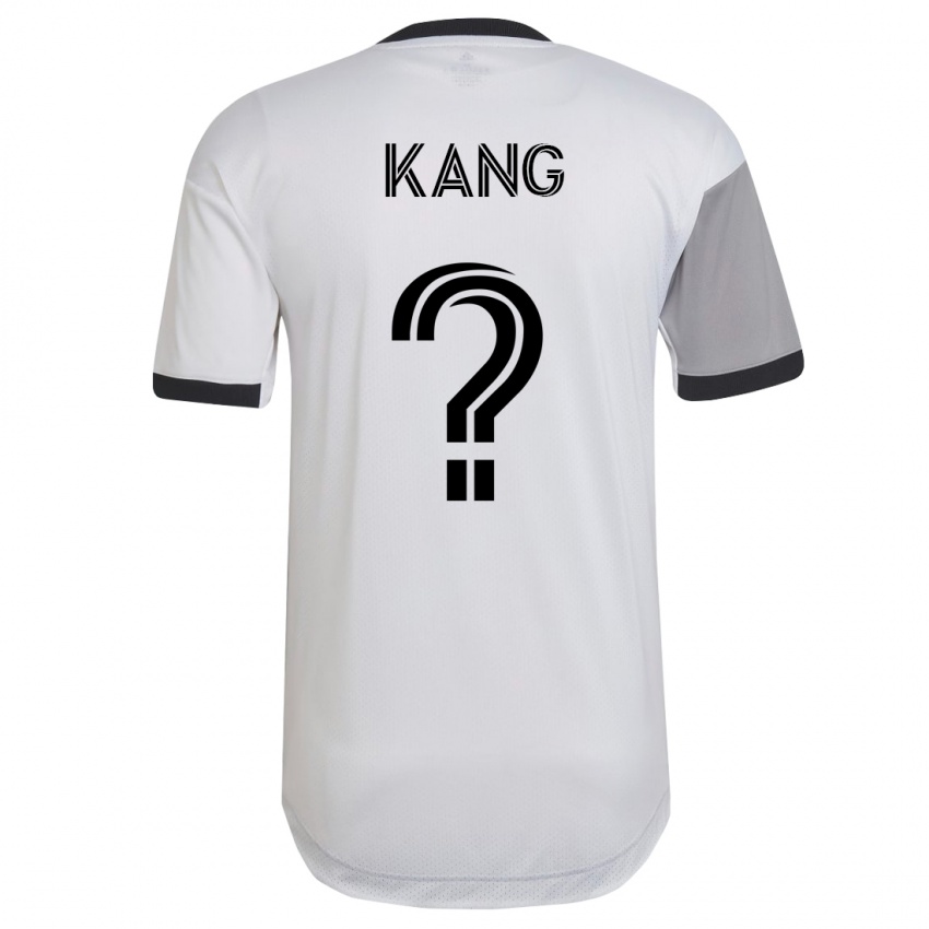 Heren Ethan Kang #0 Wit Uitshirt Uittenue 2023/24 T-Shirt