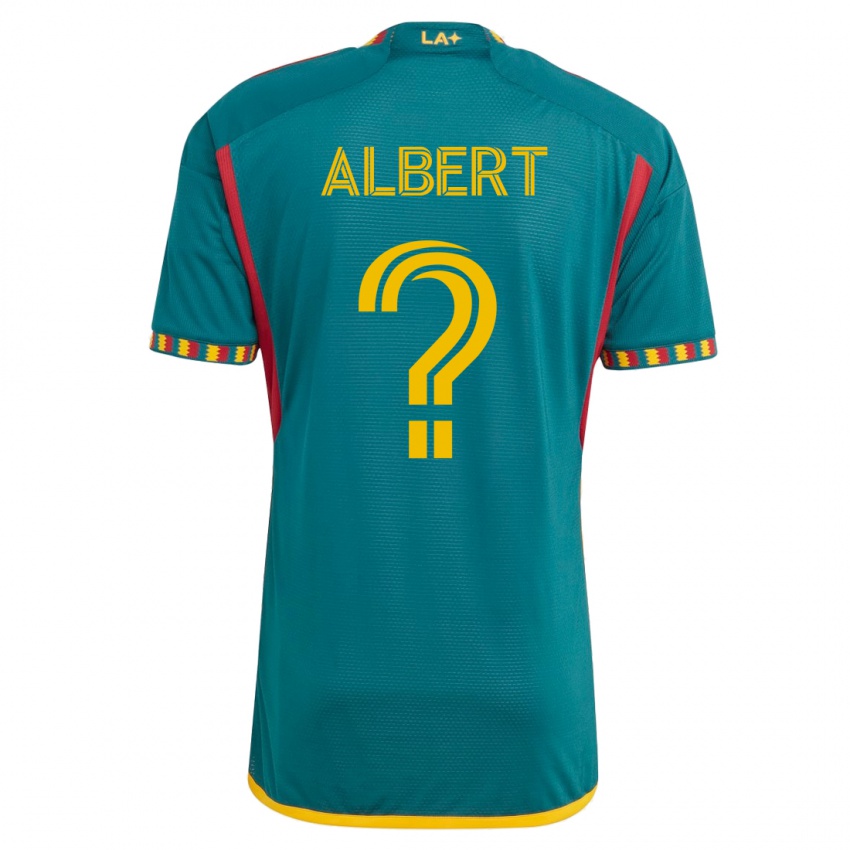 Heren Mathis Albert #0 Groente Uitshirt Uittenue 2023/24 T-Shirt
