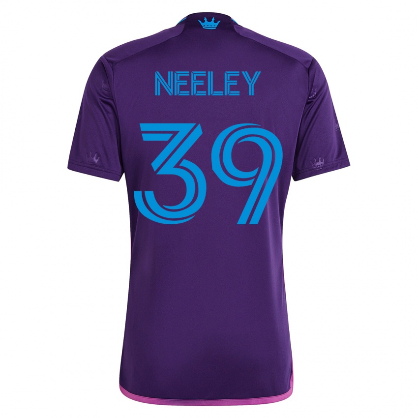 Heren Jack Neeley #39 Viooltje Uitshirt Uittenue 2023/24 T-Shirt