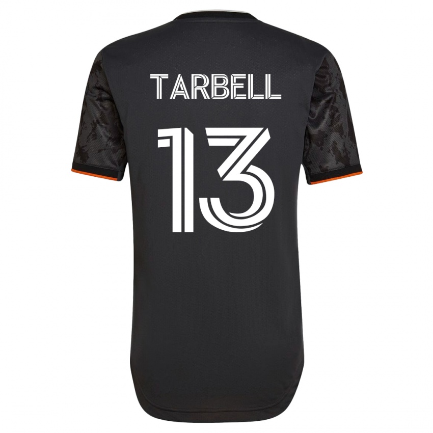 Heren Andrew Tarbell #13 Zwart Uitshirt Uittenue 2023/24 T-Shirt