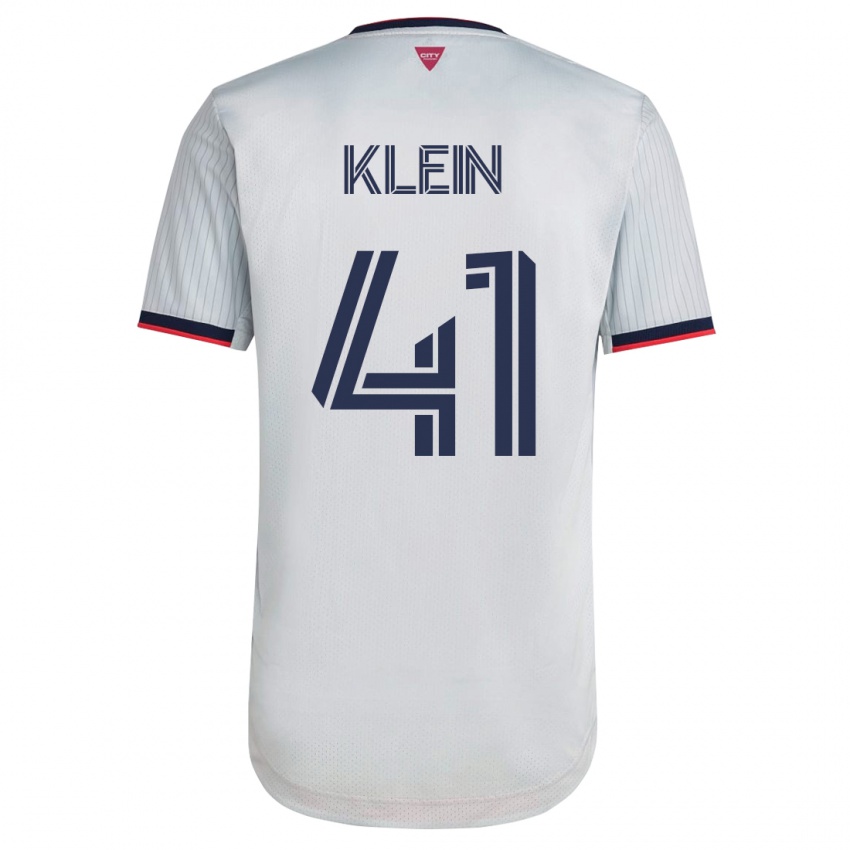 Heren Johnny Klein #41 Wit Uitshirt Uittenue 2023/24 T-Shirt