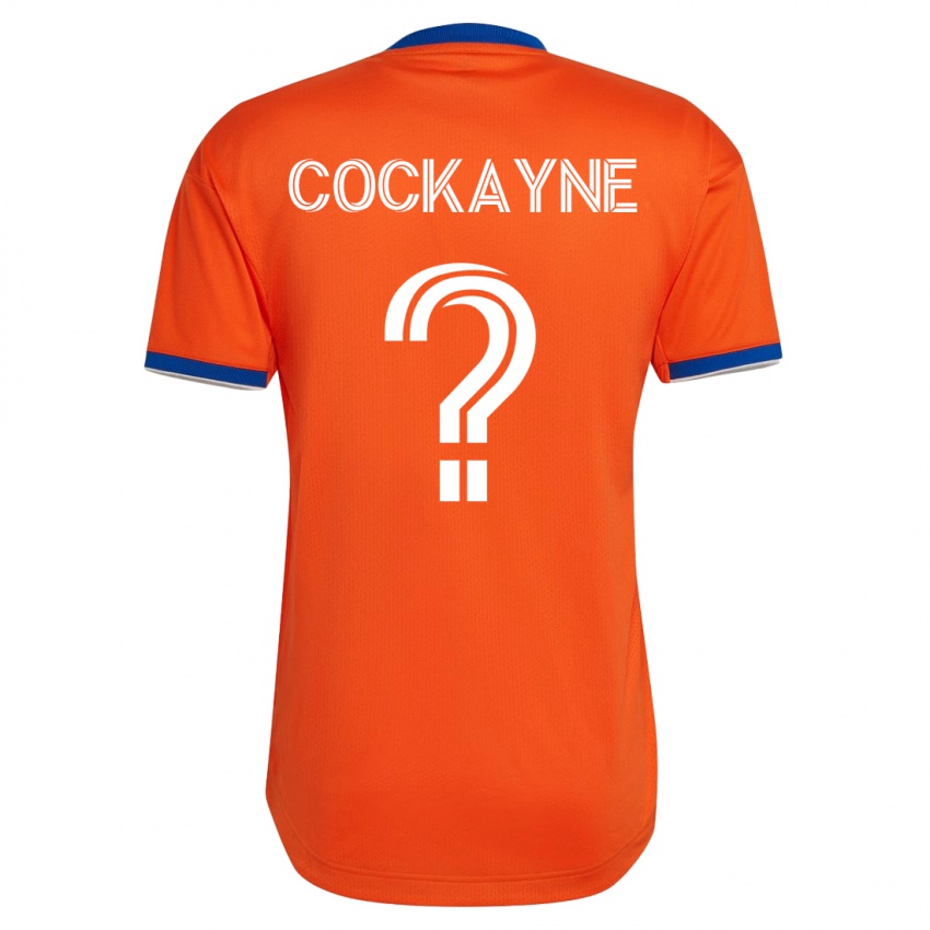 Heren Conner Cockayne #0 Wit Uitshirt Uittenue 2023/24 T-Shirt