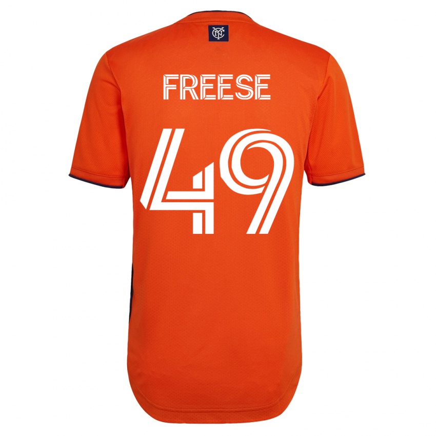 Heren Matt Freese #49 Zwart Uitshirt Uittenue 2023/24 T-Shirt