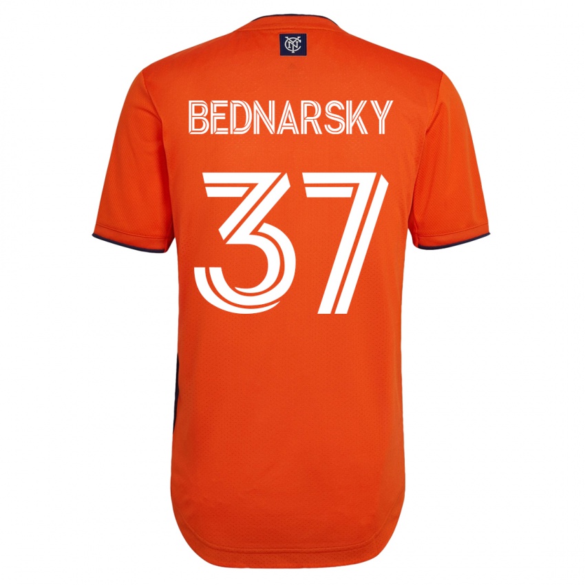 Heren Stevo Bednarsky #37 Zwart Uitshirt Uittenue 2023/24 T-Shirt