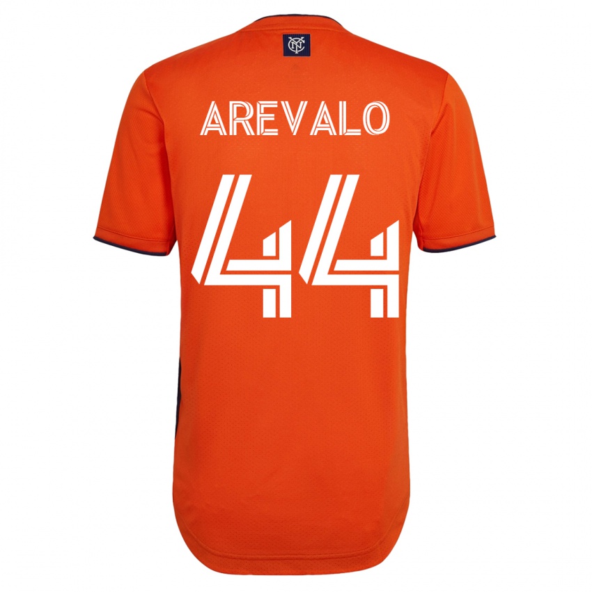 Heren Ronny Arévalo #44 Zwart Uitshirt Uittenue 2023/24 T-Shirt