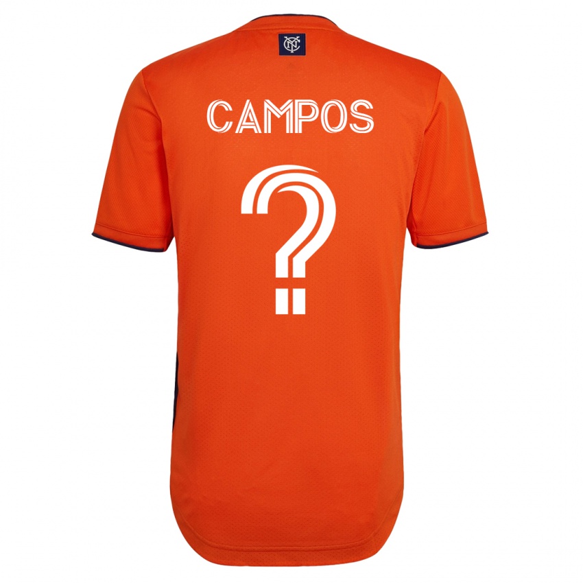 Heren Adonis Campos #0 Zwart Uitshirt Uittenue 2023/24 T-Shirt