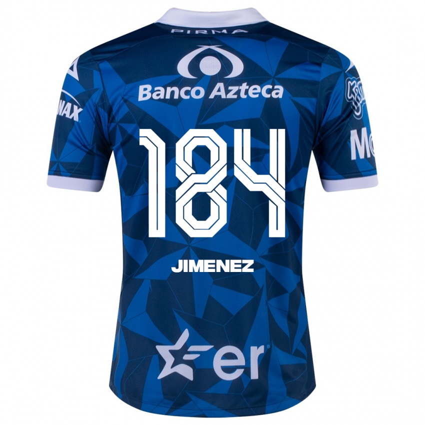 Heren Leonardo Jiménez #184 Blauw Uitshirt Uittenue 2023/24 T-Shirt