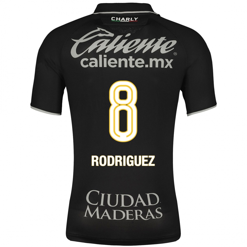 Heren Iván Rodríguez #8 Zwart Uitshirt Uittenue 2023/24 T-Shirt
