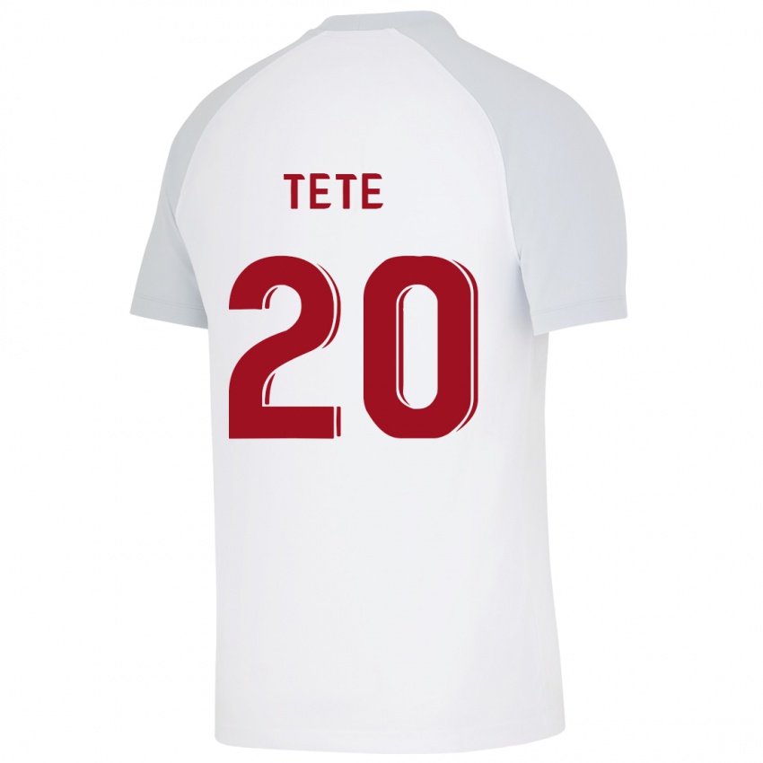 Heren Tete #20 Wit Uitshirt Uittenue 2023/24 T-Shirt