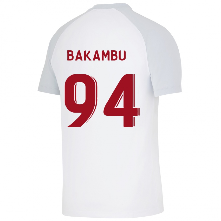 Heren Cedric Bakambu #94 Wit Uitshirt Uittenue 2023/24 T-Shirt