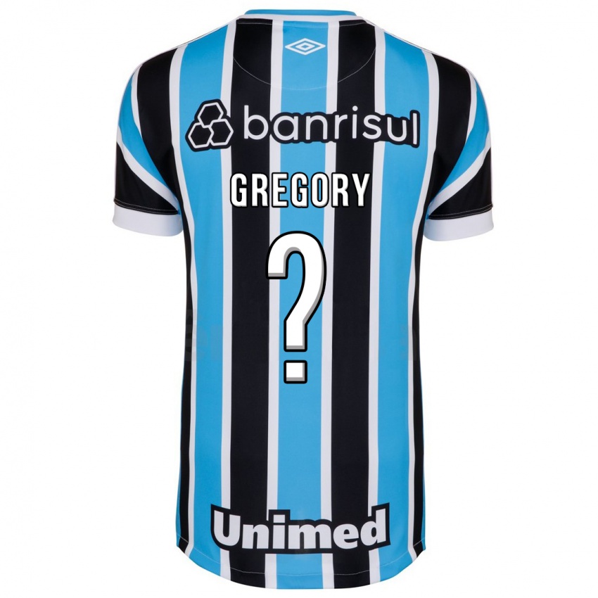 Dames Gregory #0 Blauw Thuisshirt Thuistenue 2023/24 T-Shirt