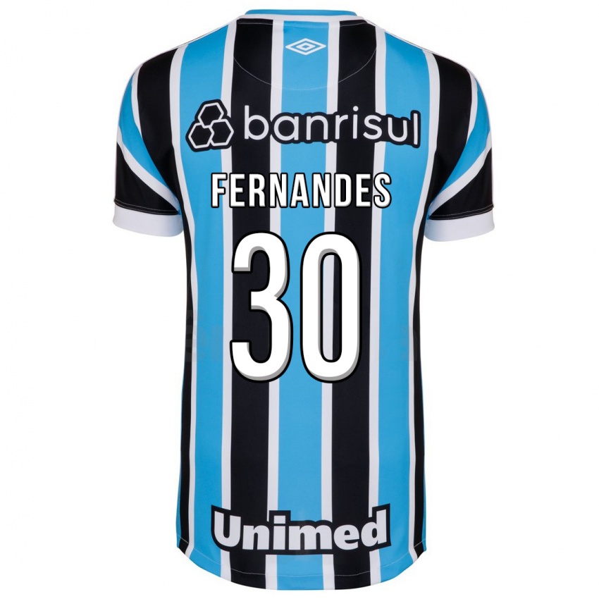 Dames Raquel Fernandes #30 Blauw Thuisshirt Thuistenue 2023/24 T-Shirt