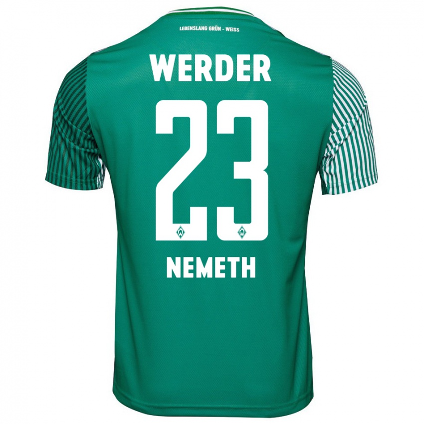 Dames Hanna Nemeth #23 Groente Thuisshirt Thuistenue 2023/24 T-Shirt