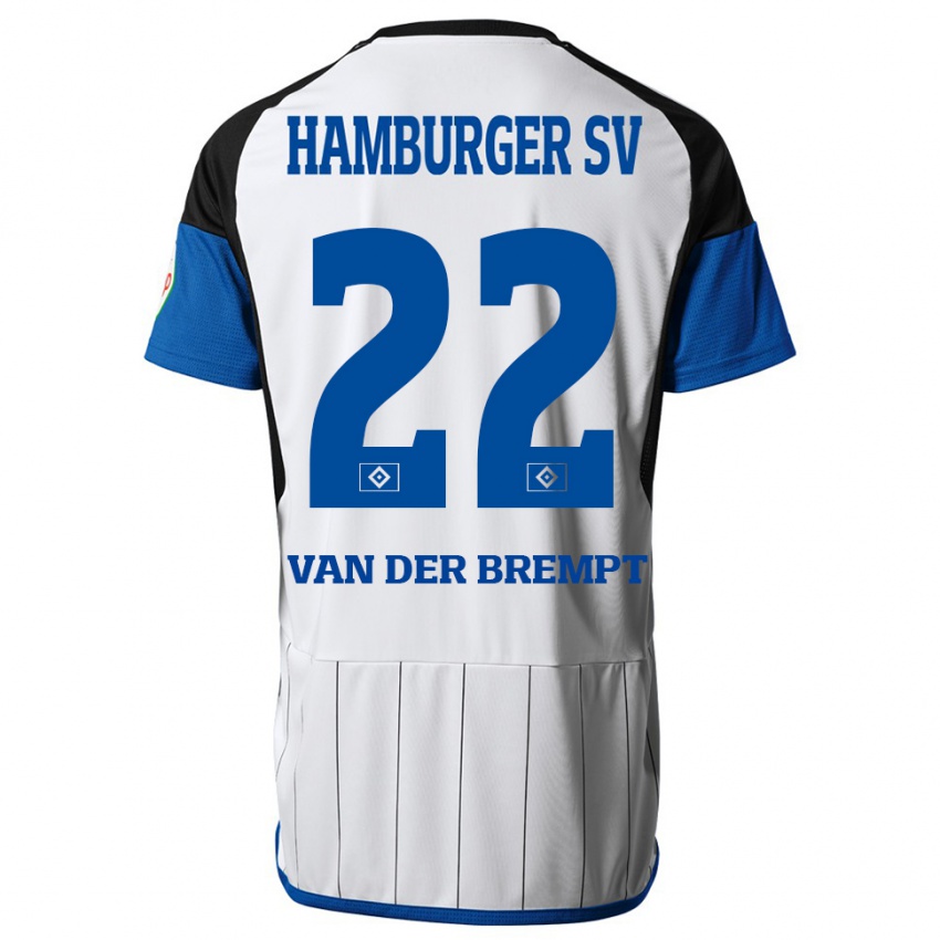 Dames Ignace Van Der Brempt #22 Wit Thuisshirt Thuistenue 2023/24 T-Shirt