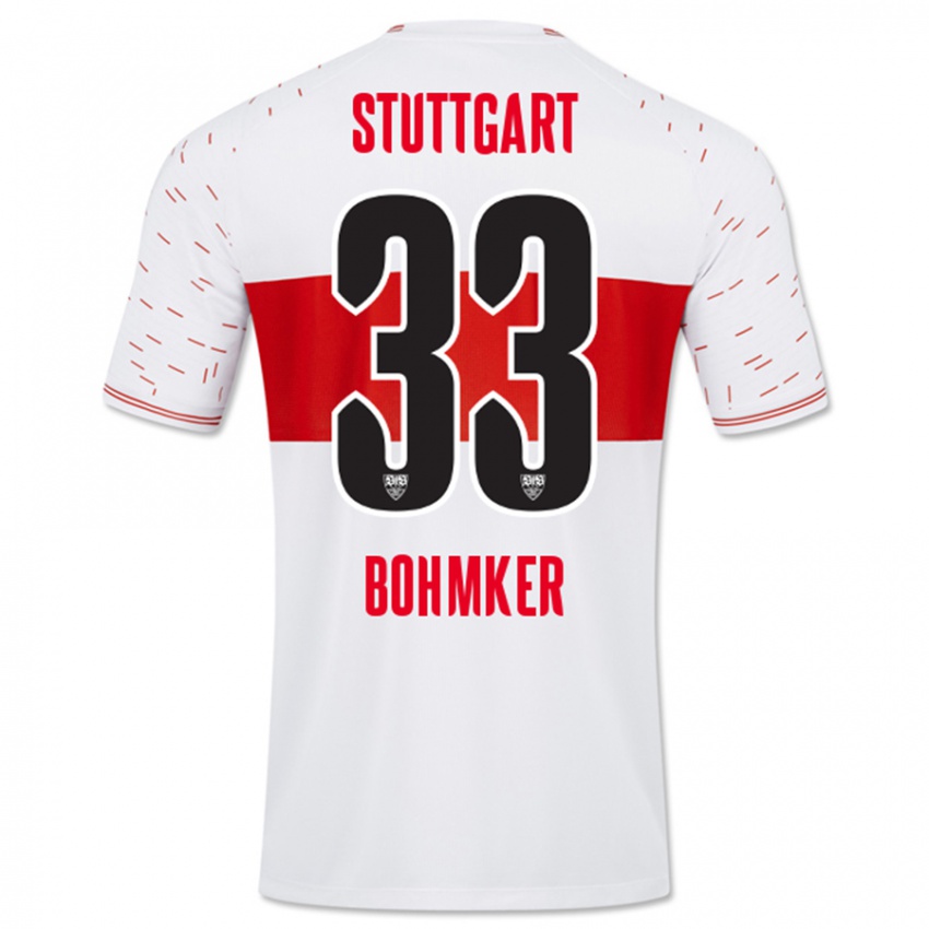 Dames Finn Böhmker #33 Wit Thuisshirt Thuistenue 2023/24 T-Shirt