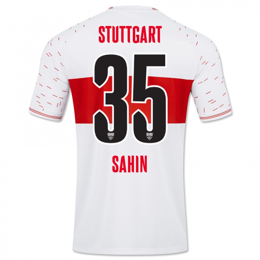 Dames Mehmet Sahin #35 Wit Thuisshirt Thuistenue 2023/24 T-Shirt