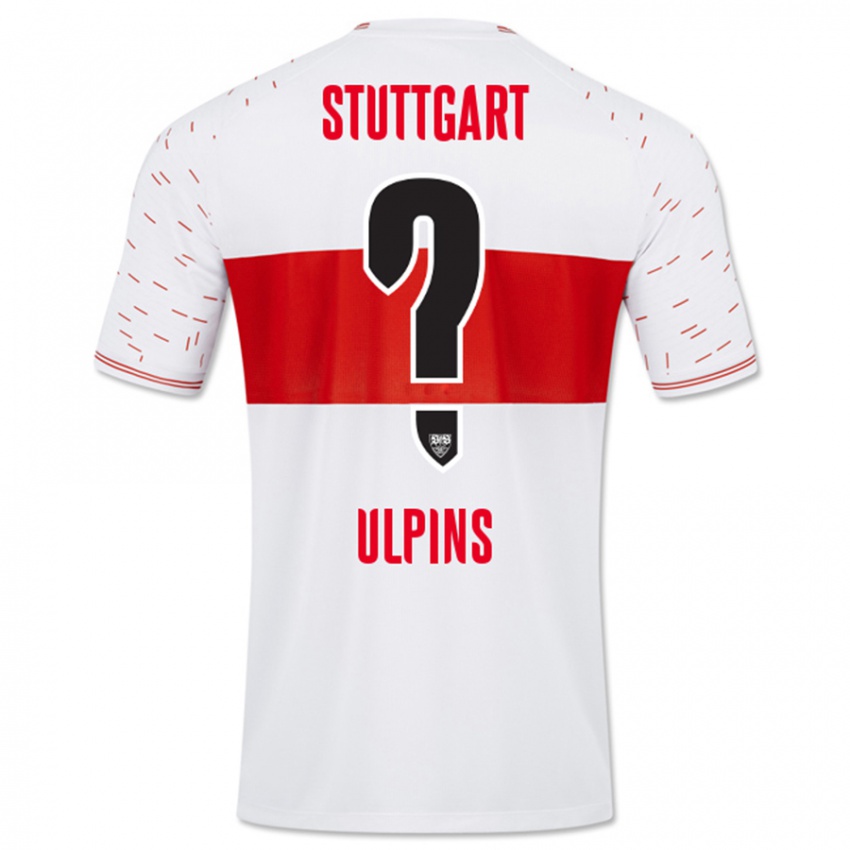 Dames Timo Ulpins #0 Wit Thuisshirt Thuistenue 2023/24 T-Shirt