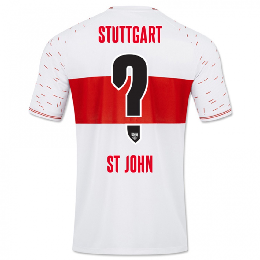 Dames Rawley St. John #0 Wit Thuisshirt Thuistenue 2023/24 T-Shirt