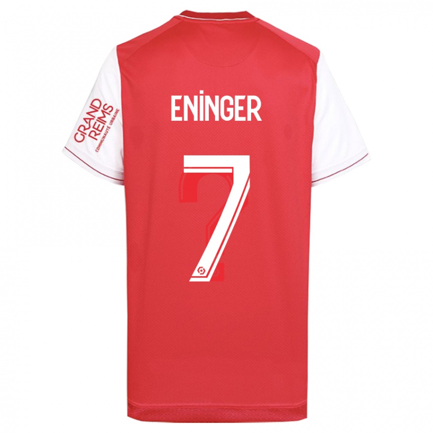 Dames Thelma Eninger #7 Rood Thuisshirt Thuistenue 2023/24 T-Shirt