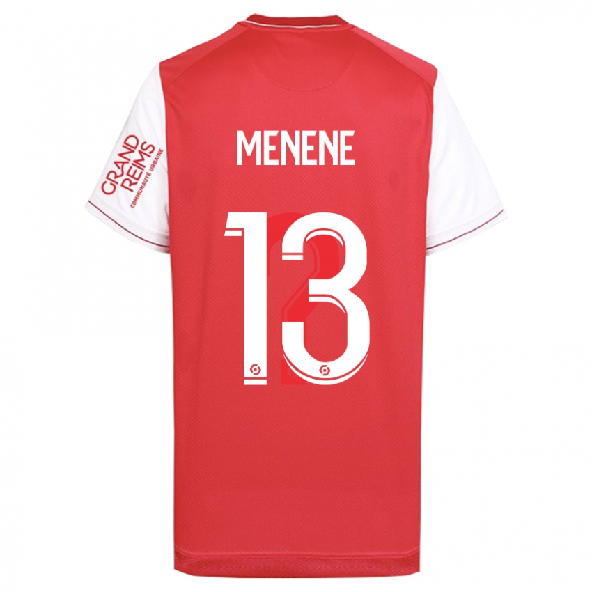 Dames Meyong Menene #13 Rood Thuisshirt Thuistenue 2023/24 T-Shirt