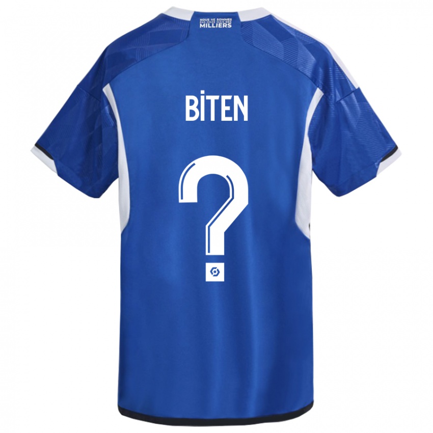Dames Clancy Valère Biten #0 Blauw Thuisshirt Thuistenue 2023/24 T-Shirt