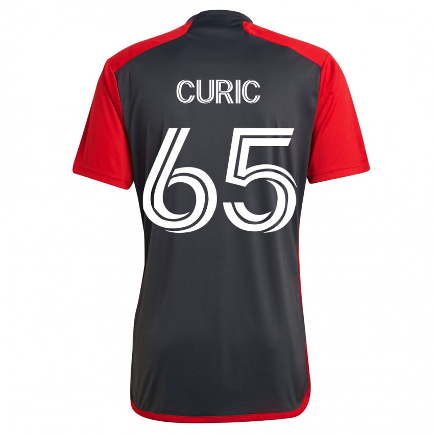 Dames Antony Curic #65 Grijs Thuisshirt Thuistenue 2023/24 T-Shirt