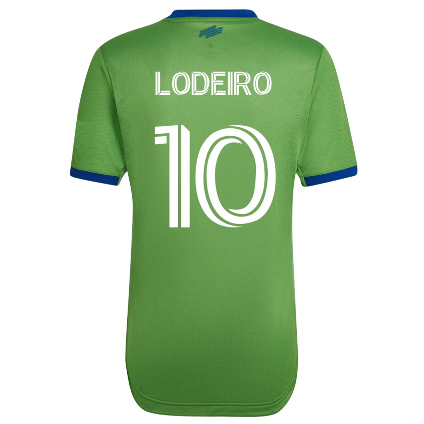 Dames Nicolás Lodeiro #10 Groente Thuisshirt Thuistenue 2023/24 T-Shirt