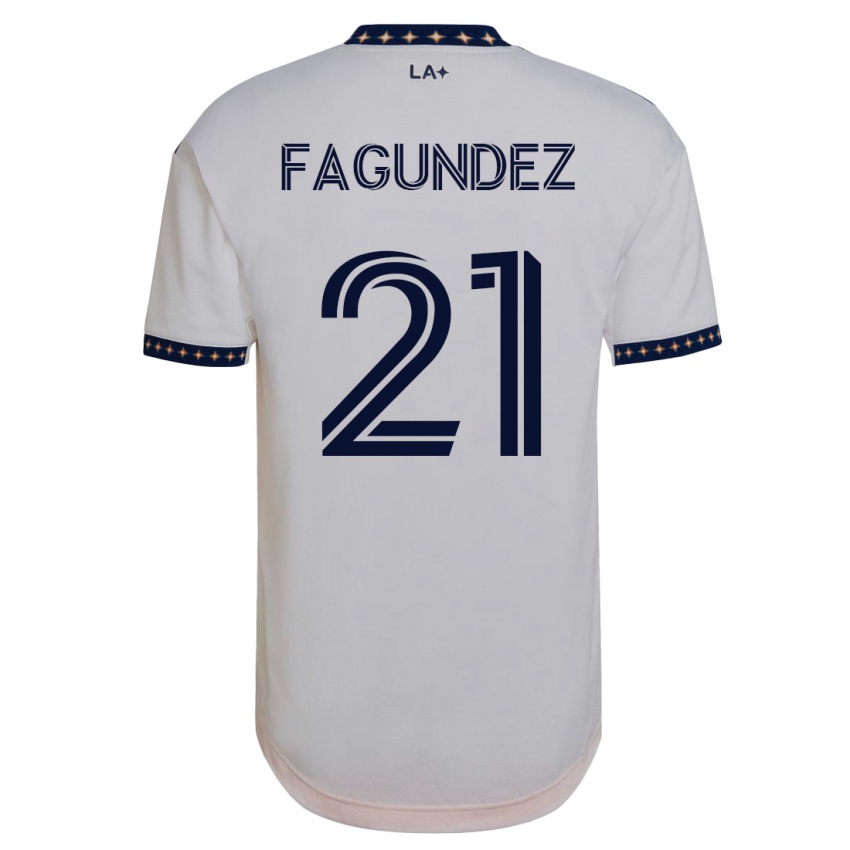 Dames Diego Fagúndez #21 Wit Thuisshirt Thuistenue 2023/24 T-Shirt