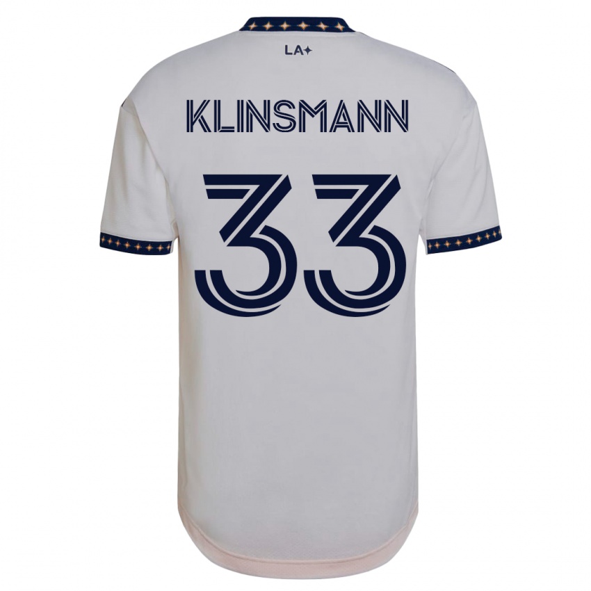 Dames Jonathan Klinsmann #33 Wit Thuisshirt Thuistenue 2023/24 T-Shirt