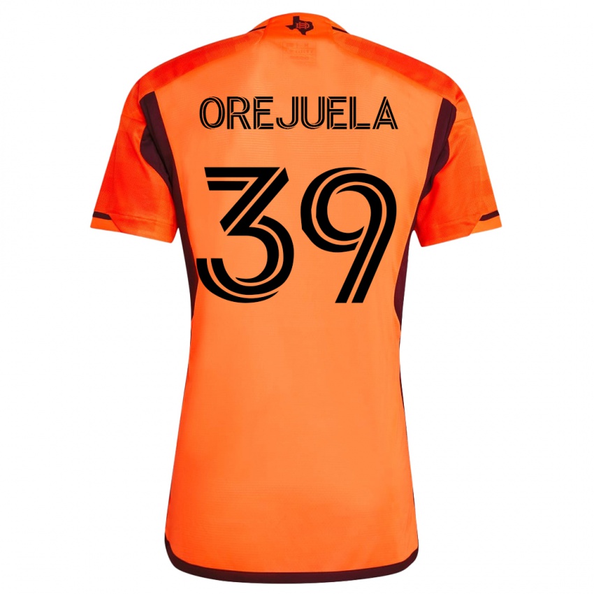 Dames Jesus Orejuela #39 Oranje Thuisshirt Thuistenue 2023/24 T-Shirt