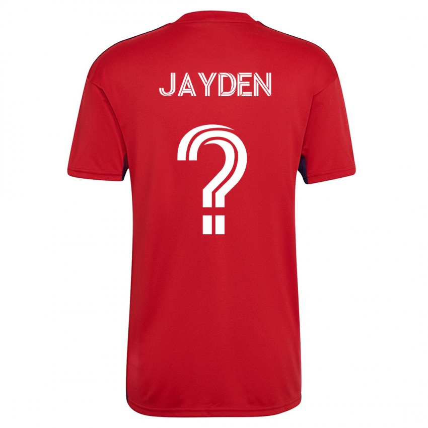 Dames Rus Jayden #0 Rood Thuisshirt Thuistenue 2023/24 T-Shirt