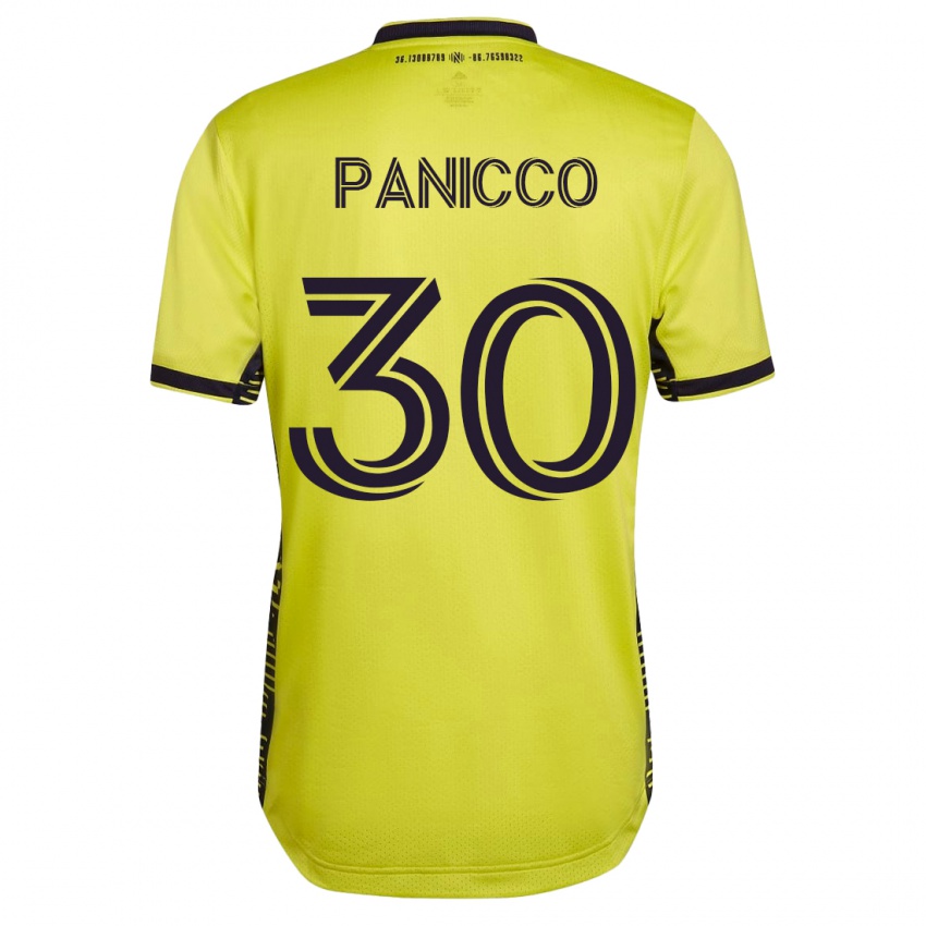 Dames Elliot Panicco #30 Geel Thuisshirt Thuistenue 2023/24 T-Shirt