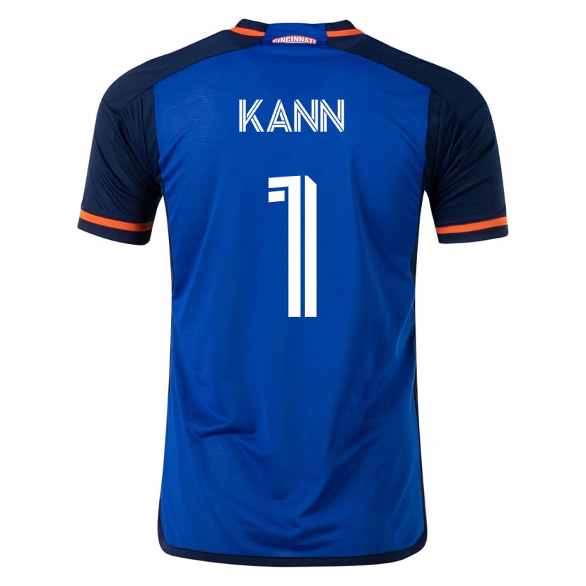 Dames Alec Kann #1 Blauw Thuisshirt Thuistenue 2023/24 T-Shirt