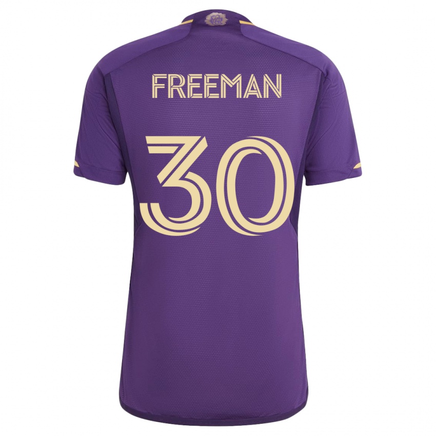 Dames Alex Freeman #30 Viooltje Thuisshirt Thuistenue 2023/24 T-Shirt